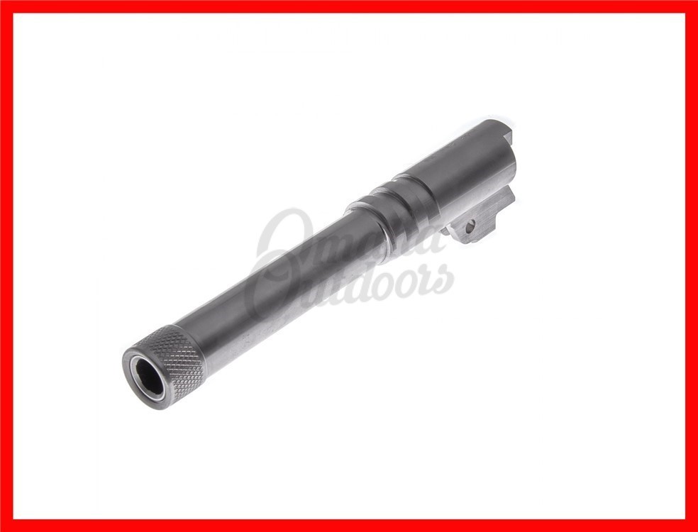 Nighthawk Custom Stainless Match Grade Threaded Barrel 9mm 1/2x28 4.25"-img-0