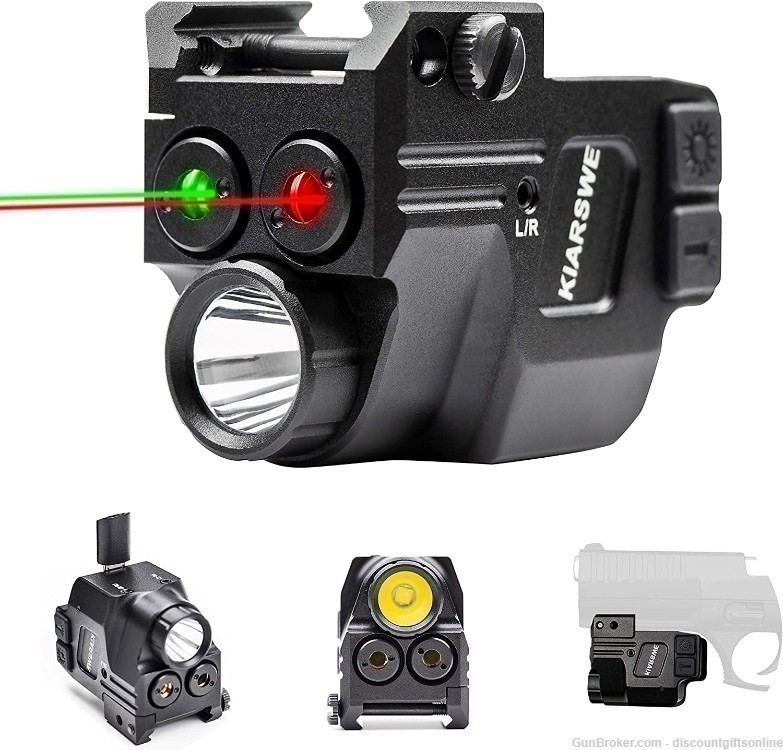 Kiarswe Shockproof Laser Light Combo for Glock and other pistols-img-0