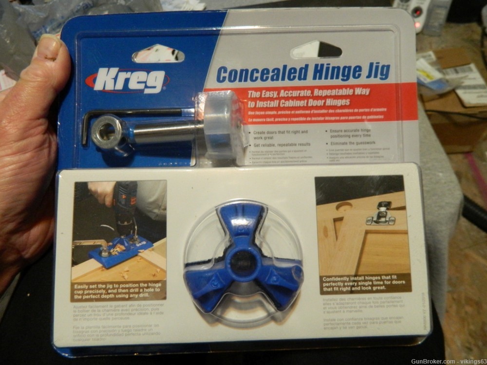 Kreg Concealed Hinge Jig New LO$-img-0