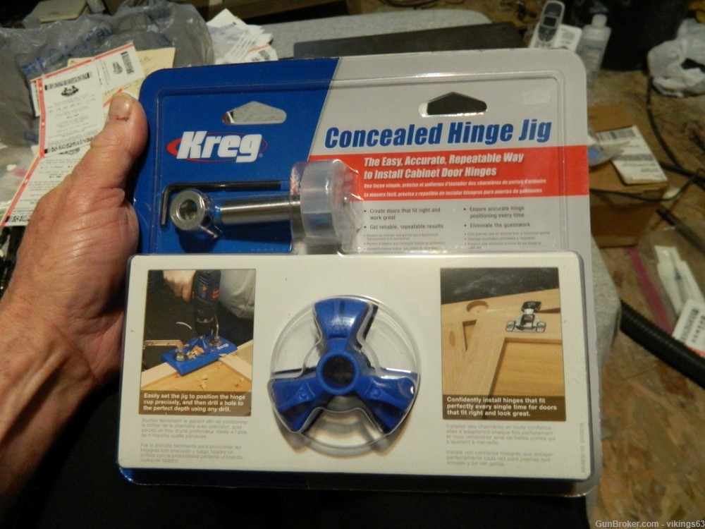 Kreg Concealed Hinge Jig New LO$-img-1