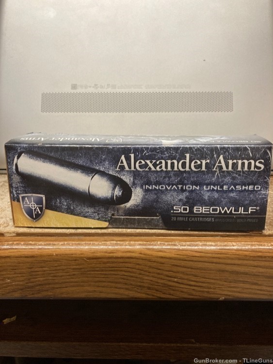 Alexander Arms 50 Beowulf 350 GR RS 20 Rounds-img-1