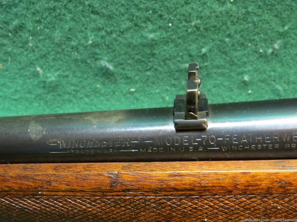 1960 Winchester Model 70 Featherweight Pre-64 .264 Win Mag Nice-img-7