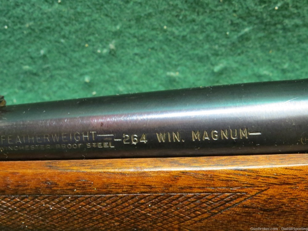 1960 Winchester Model 70 Featherweight Pre-64 .264 Win Mag Nice-img-8