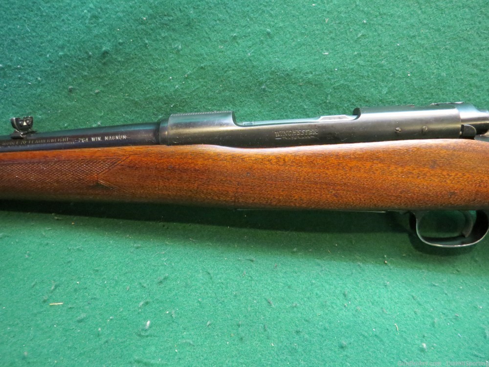 1960 Winchester Model 70 Featherweight Pre-64 .264 Win Mag Nice-img-4