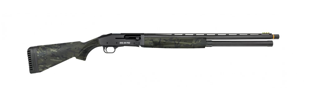 Mossberg 940 Pro JM 12 GA Shotgun 24 3 Tungsten Gray Camo 85166-img-0