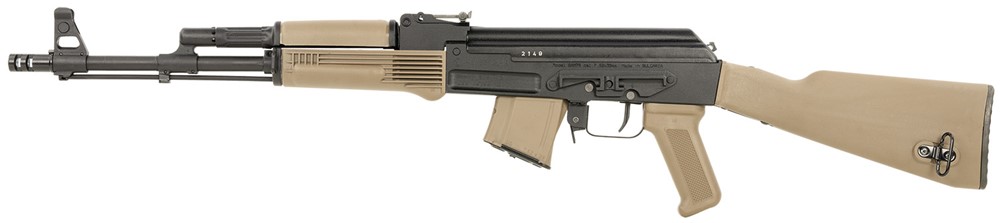 Arsenal SAM7R 7.62x39mm Rifle 16.25 Black/FDE SAM7R-62FDEM-img-1