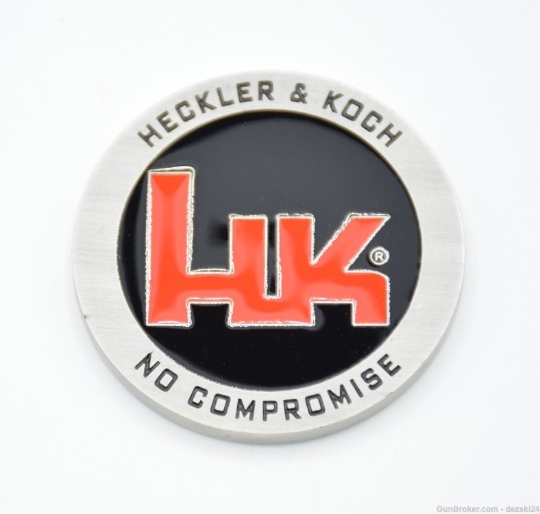 HECKLER & KOCH HK 416 RIFLE CHALLENGE COIN 'NO COMPROMISE" 5.56/.223 MR556-img-3