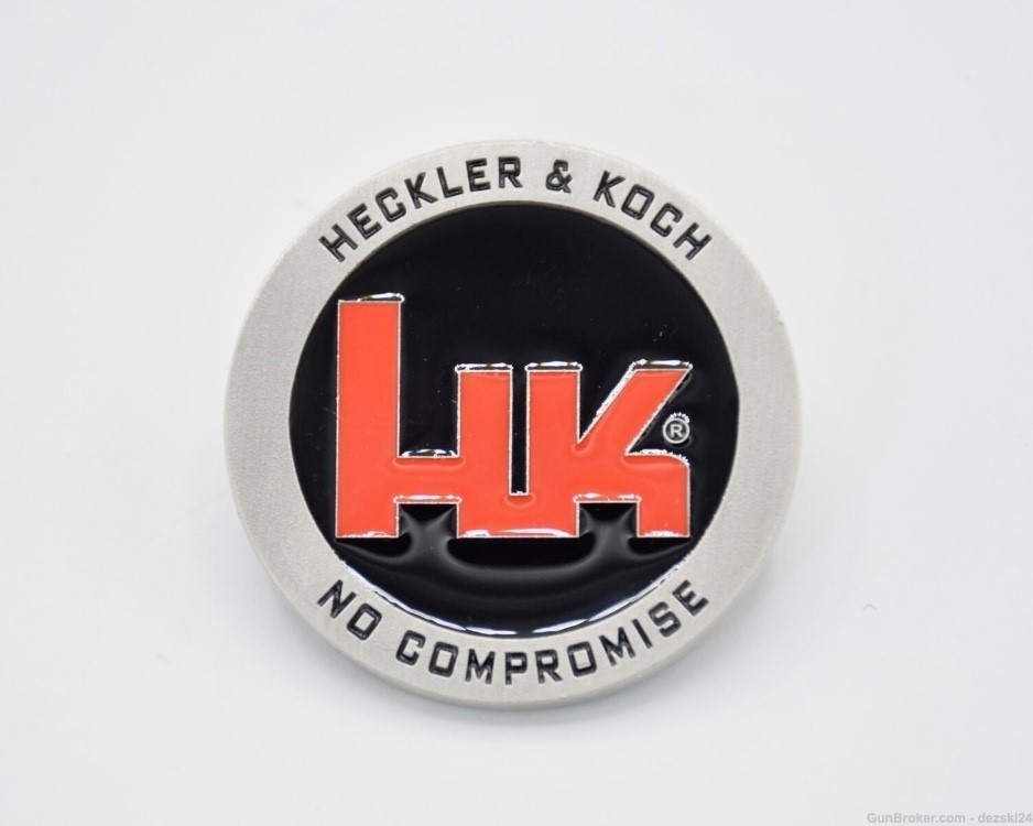 HECKLER & KOCH HK 416 RIFLE CHALLENGE COIN 'NO COMPROMISE" 5.56/.223 MR556-img-4