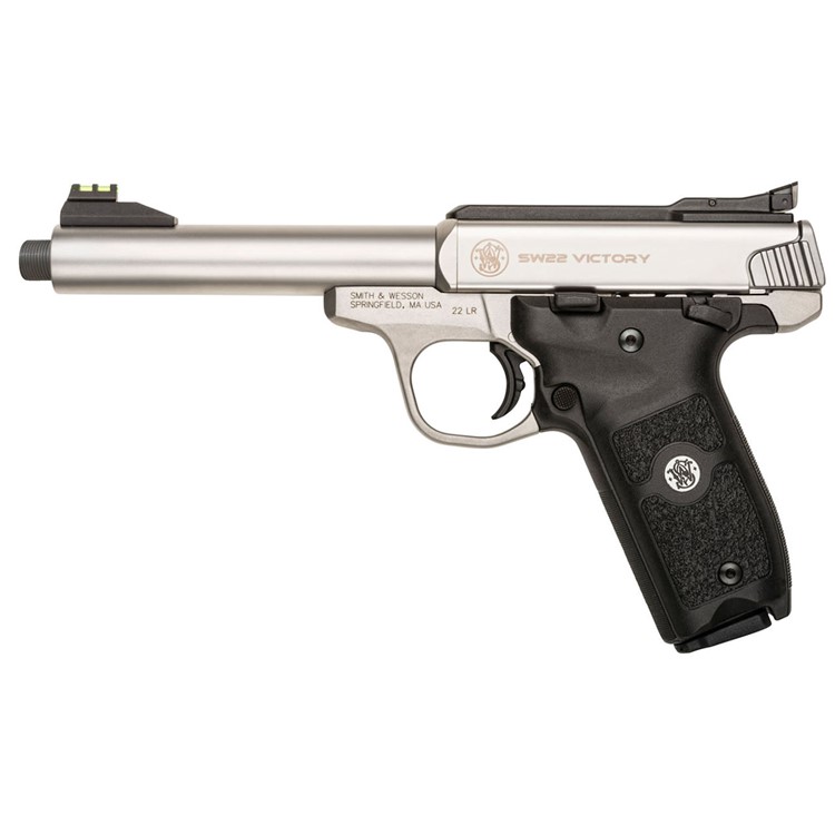 Smith & Wesson SW22 Victory Pistol 22 LR 5.5 10rd Stainless-img-2