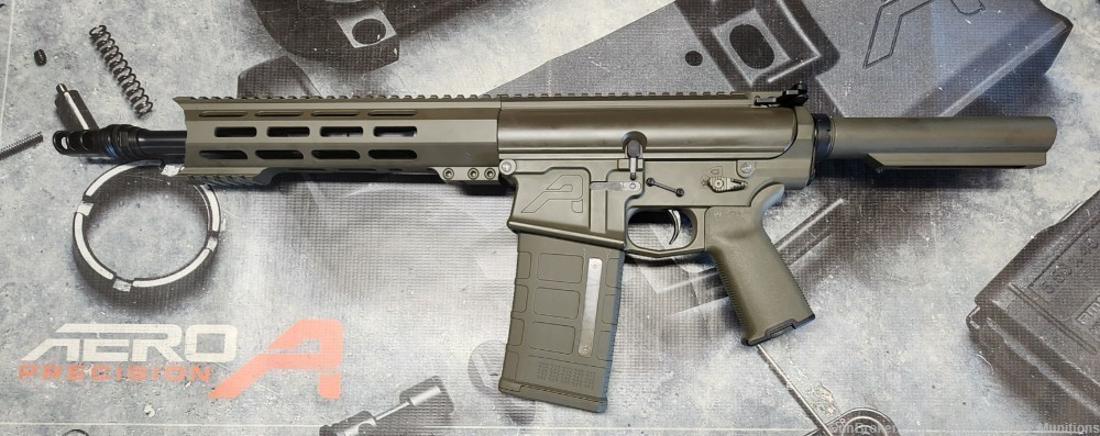 8.6 Blackout M5 AR10 12” Pistol OD - Aero Precision, Alex Pro, Mos-Tek-img-4