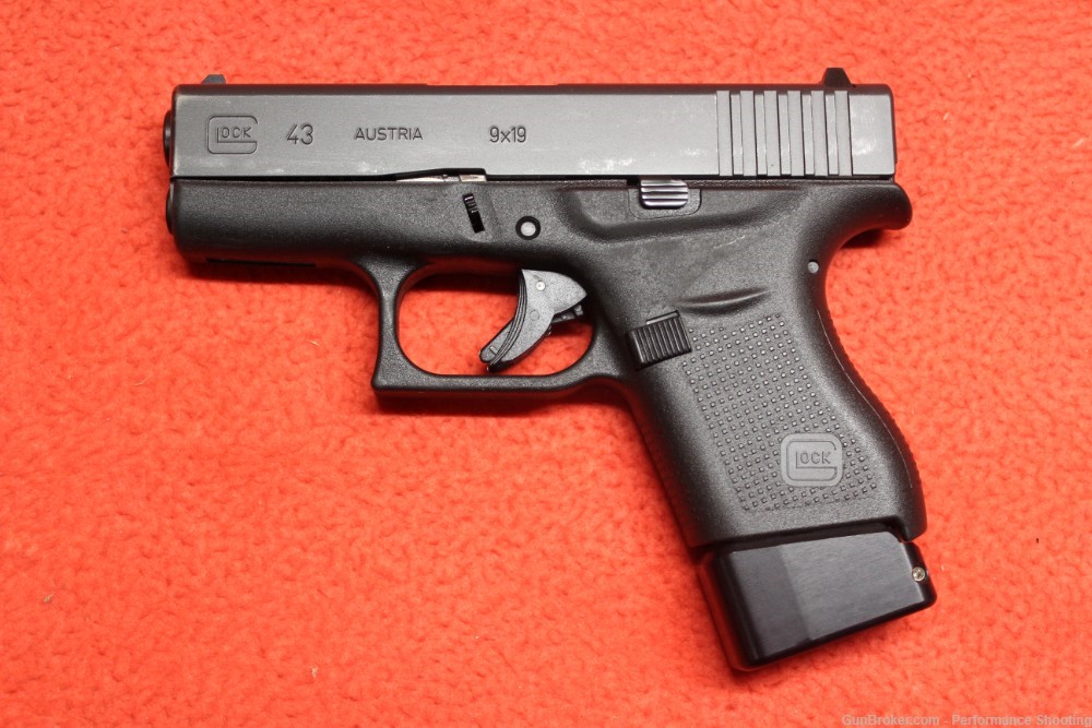 Glock 43 9mm With Mags & Holster-img-1