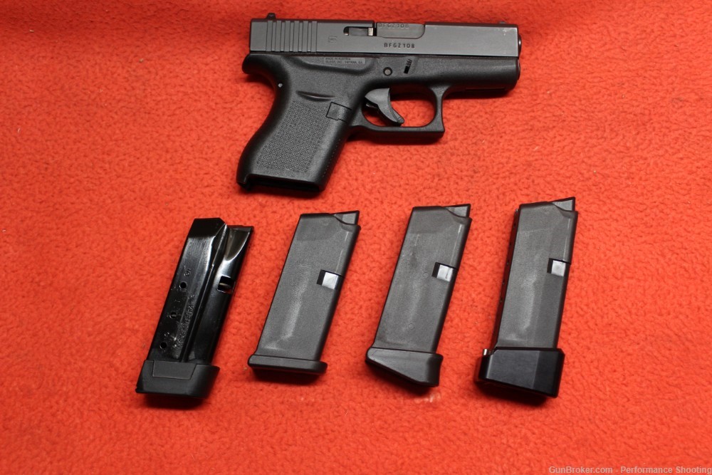 Glock 43 9mm With Mags & Holster-img-6