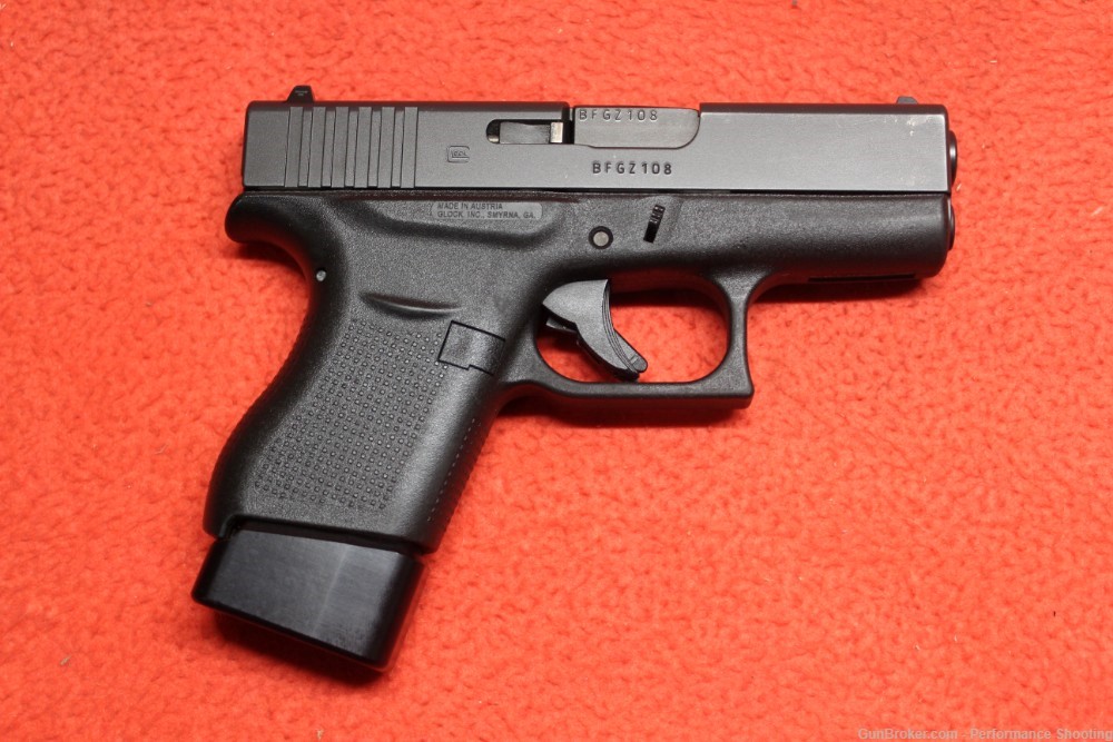 Glock 43 9mm With Mags & Holster-img-0