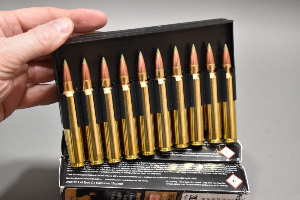 4 Boxes 80 Rds Nosler 300 Remington Ultra Mag RUM Lead Free 180 G Exp Tip-img-7