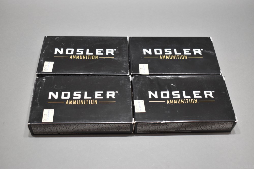 4 Boxes 80 Rds Nosler 300 Remington Ultra Mag RUM Lead Free 180 G Exp Tip-img-0