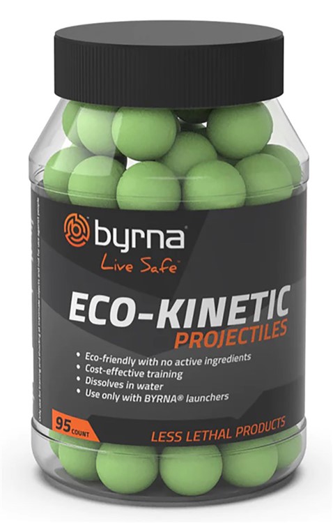 Byrna Technologies ECO-Kinetic 95 Count Green for Byrna Launchers-img-0