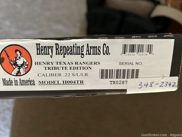 Henry Texas Rangers Bicentennial Tribute Edition H004TR  22LR/L/S -img-5