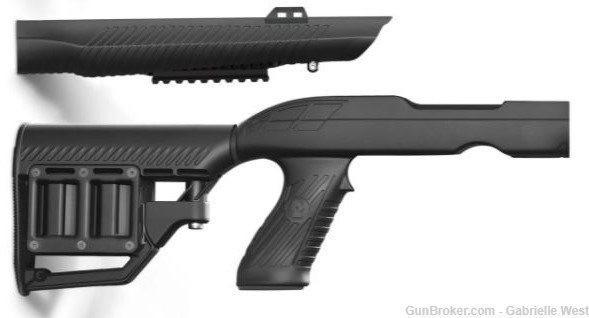 Adaptive Tactical Tac-Hammer Ruger 10/22 TD Stock - Black (1081054)-img-0