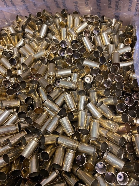 9 MM Fired Brass 3000 count -img-0