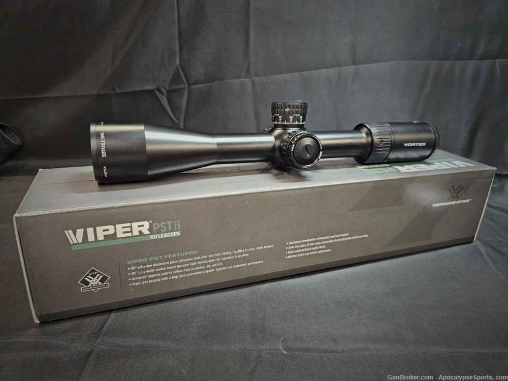 Vortex Viper PST Gen II 3-15x44 FFP Viper Vortex-img-0