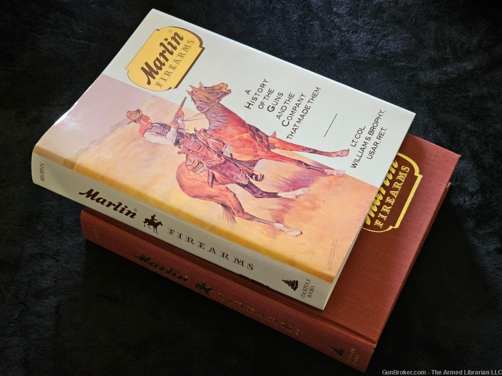 Marlin Firearms by Lt. Col William S. Brophy (Signed 1st Edition)-img-9