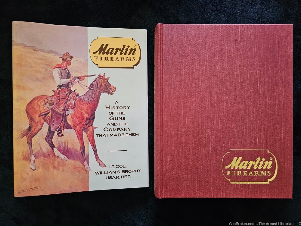 Marlin Firearms by Lt. Col William S. Brophy (Signed 1st Edition)-img-8
