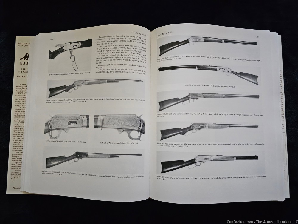 Marlin Firearms by Lt. Col William S. Brophy (Signed 1st Edition)-img-5