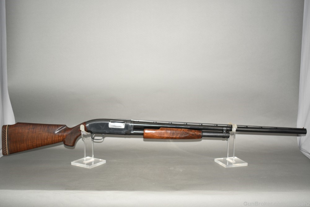 Custom Winchester Model 12 Pump Shotgun 2 3/4" 12 G 30" VR 1936 READ C&R-img-0