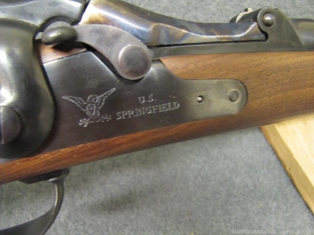 Uberti- Springfield Trapdoor Rifle, .45-70, 22'' barrel-img-9