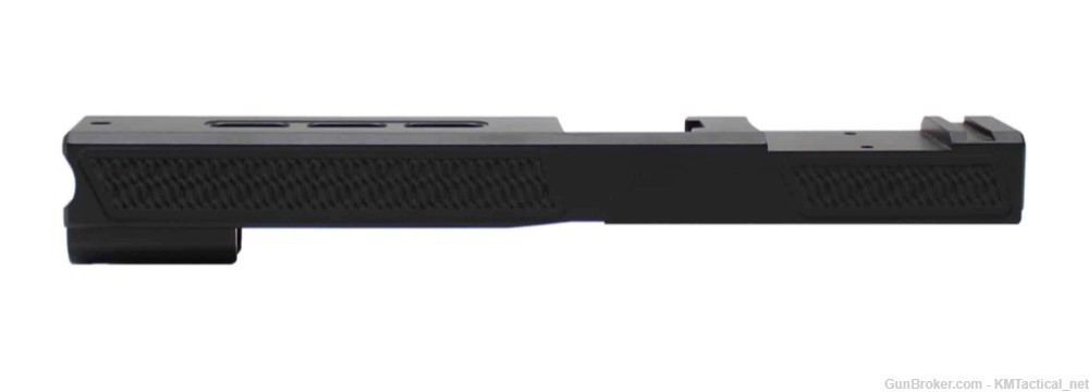 Stripped Black RMR Bullnose Slide For Glock 40-10MM Long Slide G40 Gen 4-img-2