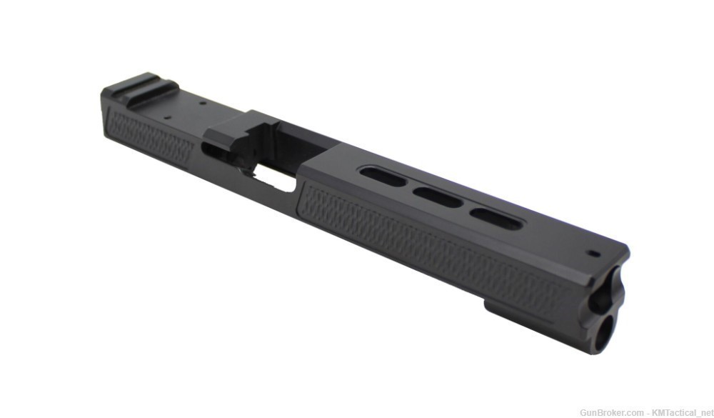 Stripped Black RMR Bullnose Slide For Glock 40-10MM Long Slide G40 Gen 4-img-1