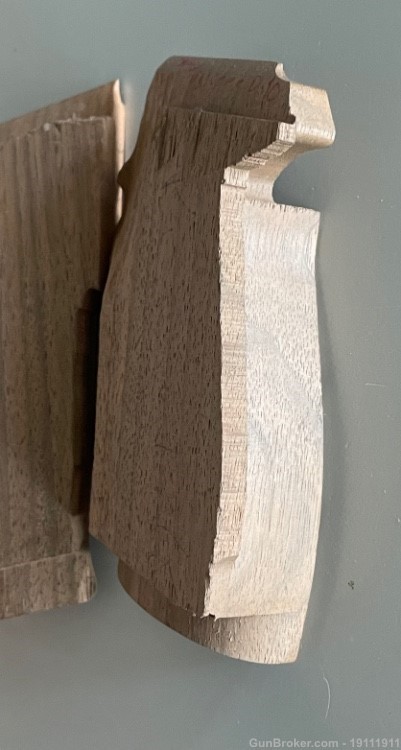 SIG P226 blank wood grips -img-3