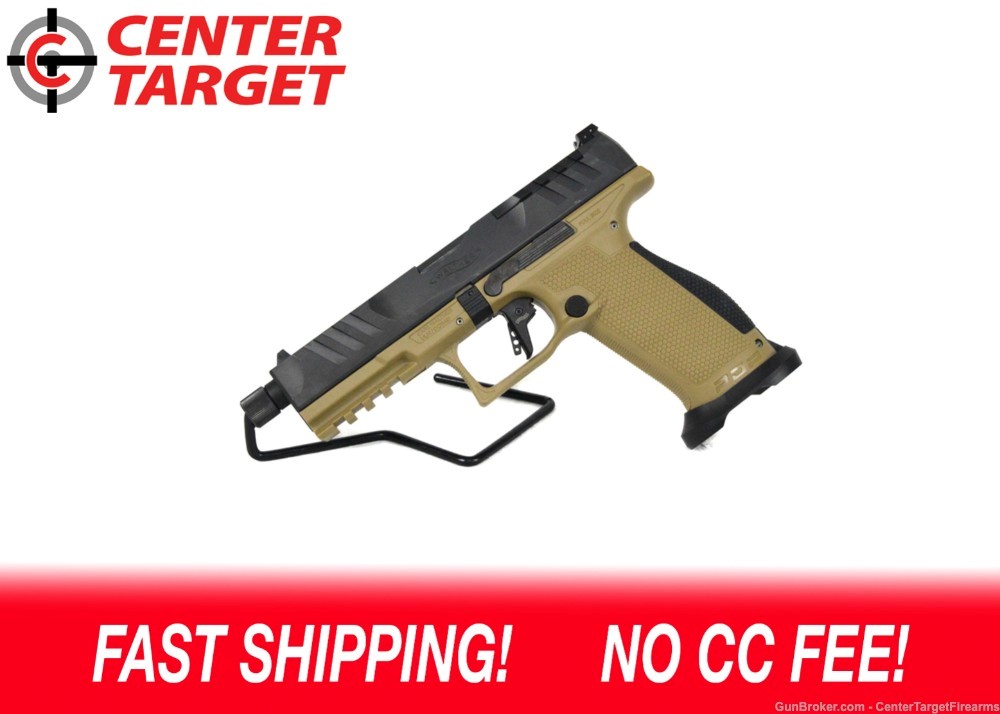 Walther PDP Pro SD FS Full Size 5.1" Threaded 18+1 9mm FDE 2876582-img-0