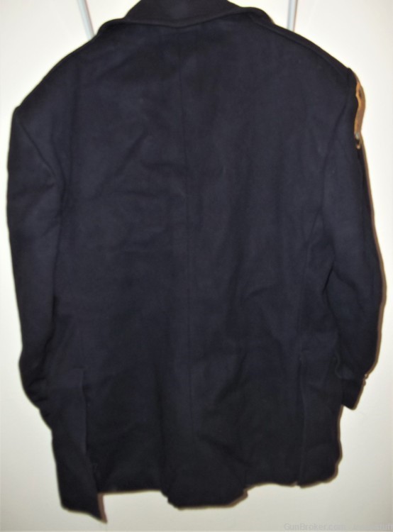Vintage NYPD Patrolmans Police Winter Wool Peacoat sz XL 1990 BUSS Uniforms-img-2
