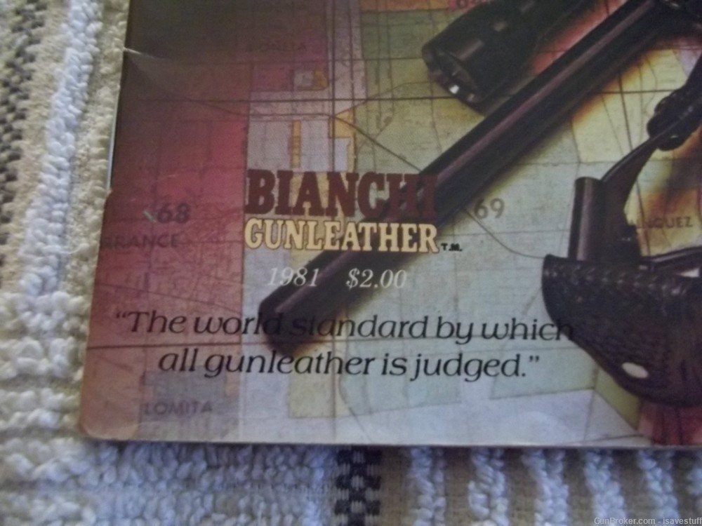 1981 BIANCHI LEATHER Holster Catalog Book 45+ pages S&W FN Ruger Colt-img-2