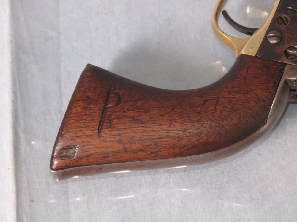 Civil War Era Colt 1860 4-Screw Black Powder Revolver .44 Cal 8"-img-23