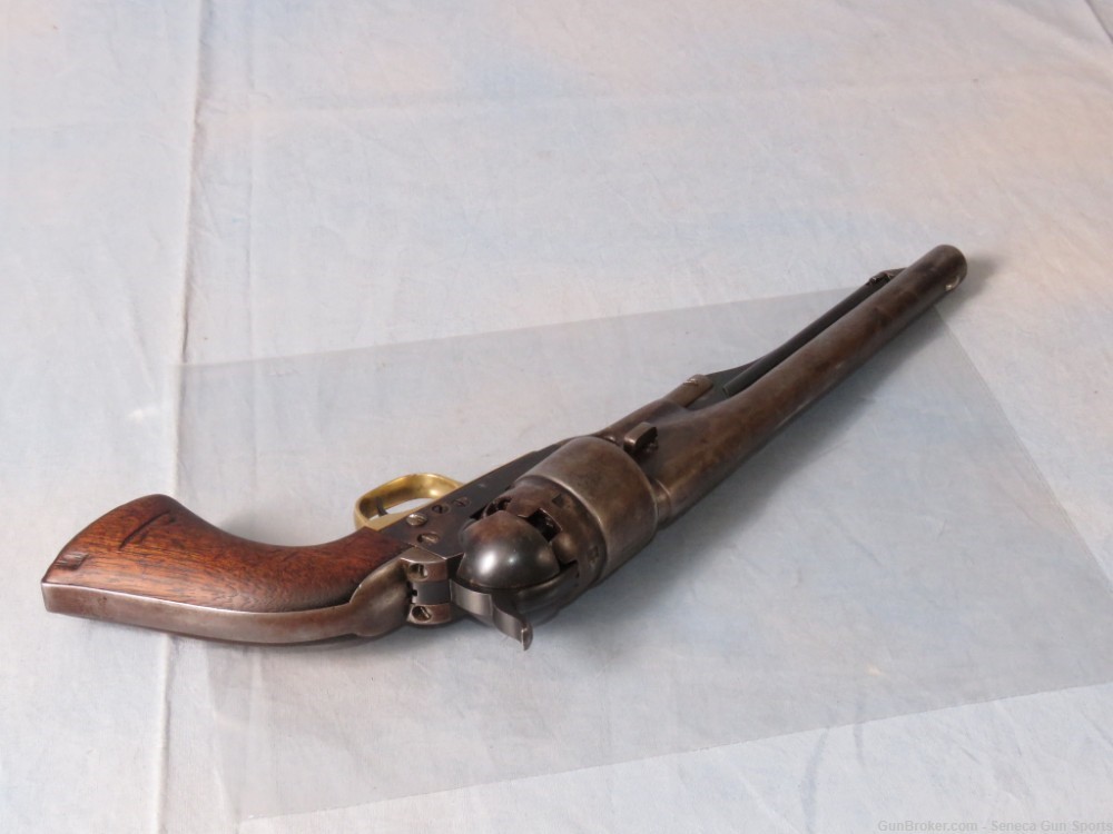Civil War Era Colt 1860 4-Screw Black Powder Revolver .44 Cal 8"-img-5