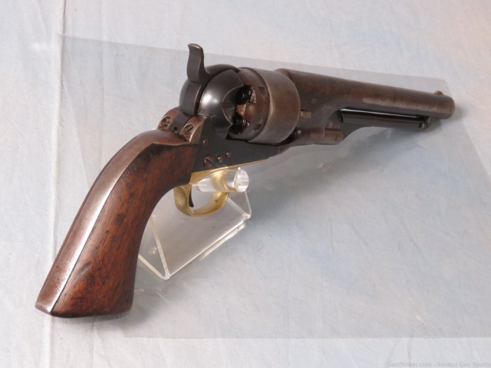 Civil War Era Colt 1860 4-Screw Black Powder Revolver .44 Cal 8"-img-2