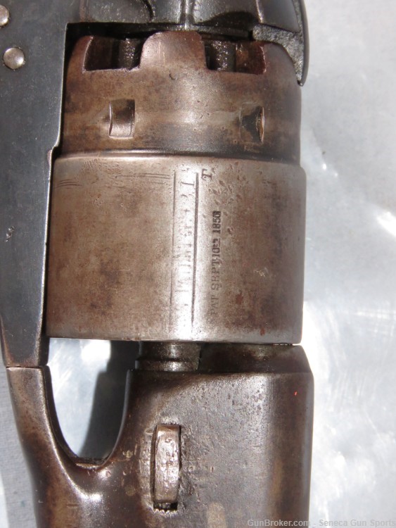 Civil War Era Colt 1860 4-Screw Black Powder Revolver .44 Cal 8"-img-7