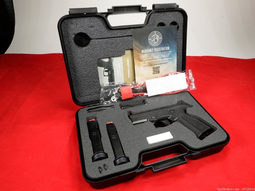 Steyr C9-A2 MF Compact 3.8" 9mm Pistol, NIB W/ 2x17rd Mags, NoFee FastShip-img-1