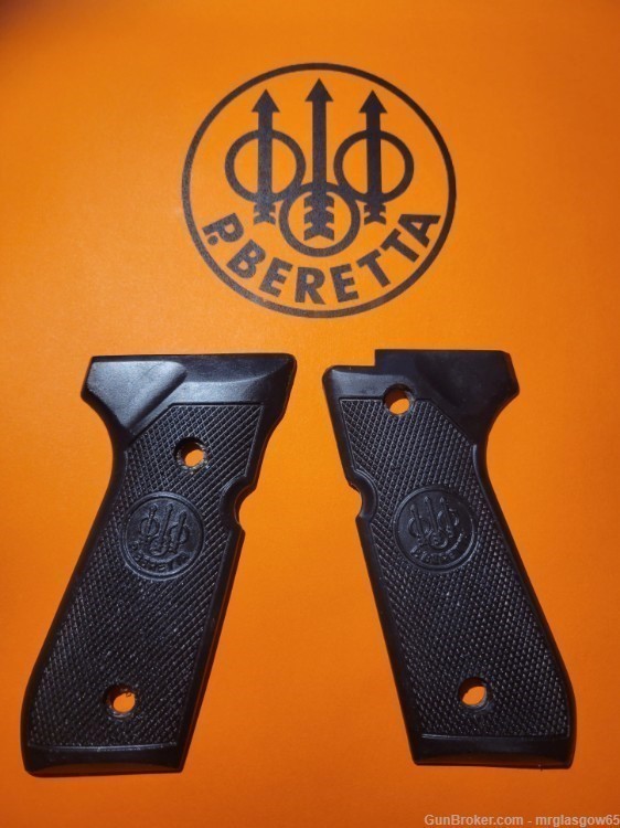 Beretta 92FS 96F SP 92 FS Plastic Grips Full Size Factory Panels JG92FSP - -img-0