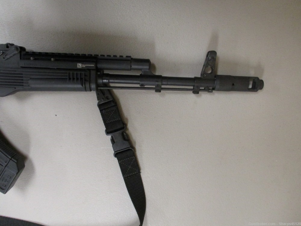 Kalashnikov USA KR-103 7.62x39 like new with case, sling, BARS red dot-img-15