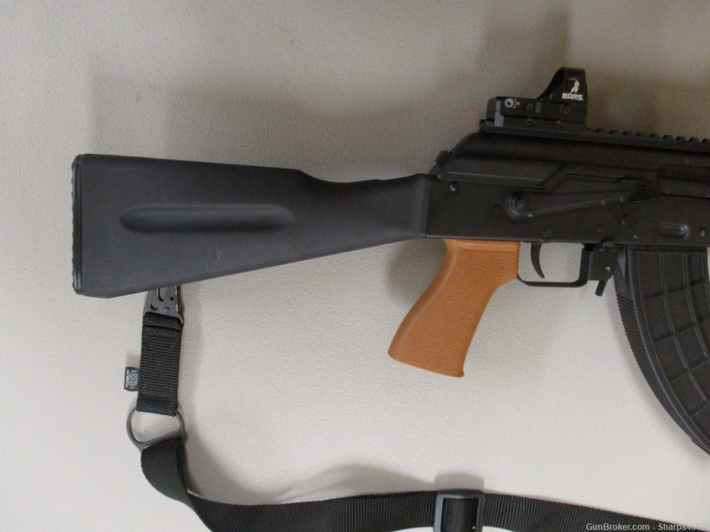 Kalashnikov USA KR-103 7.62x39 like new with case, sling, BARS red dot-img-13