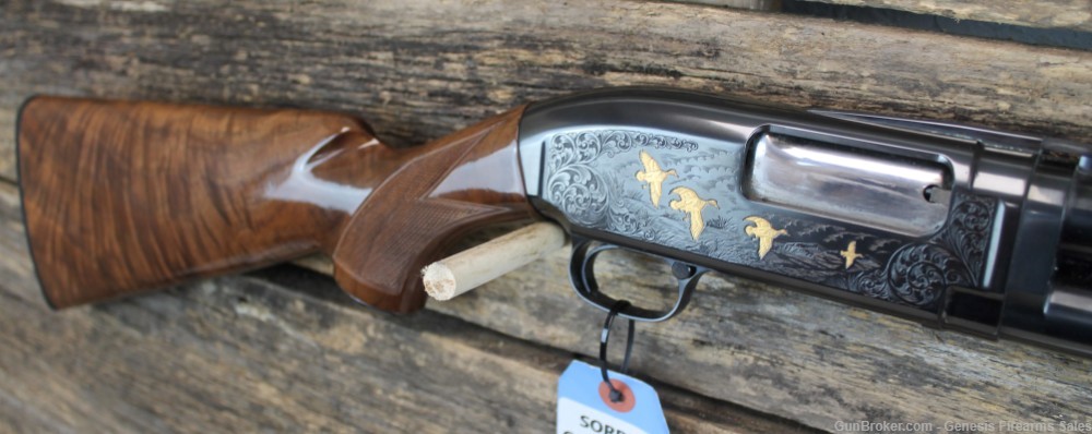Browning Model 12 28GA Engraved Grade G-5 Unfired in the Box-img-1