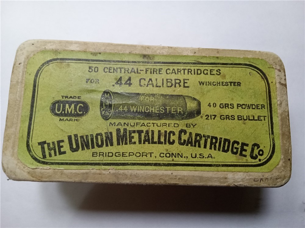 Vintage UMC 44-40 WCF  217 gr. ammo-img-0