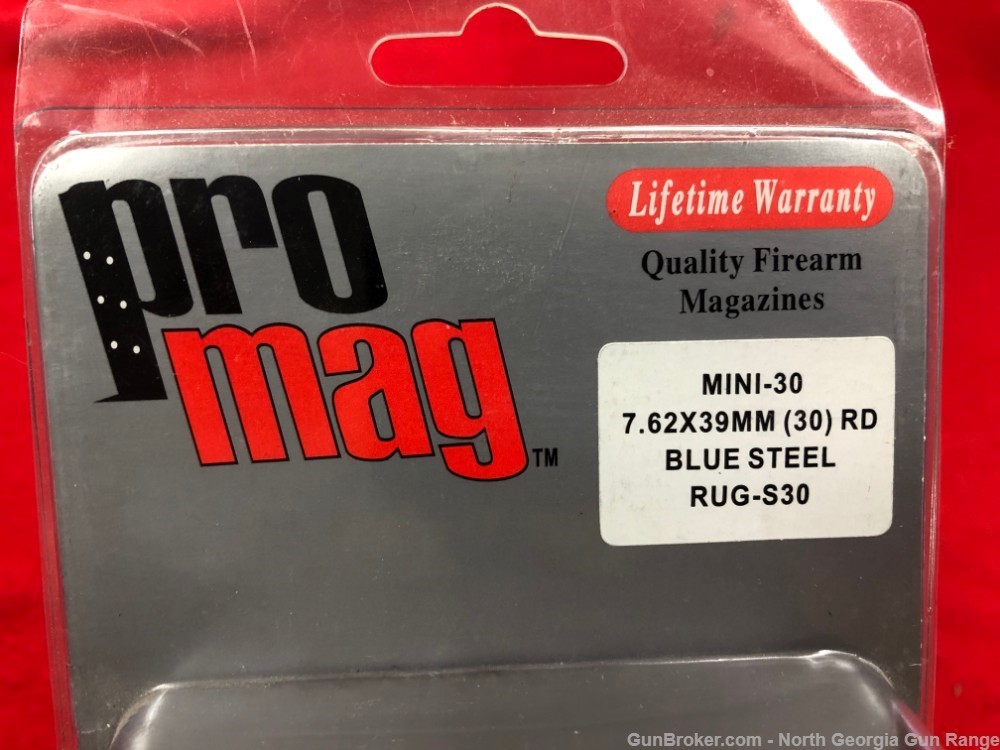 PRO MAG RUGER Mini-30 7.62x39MM (30) RD Blue Steel magazines.-img-3