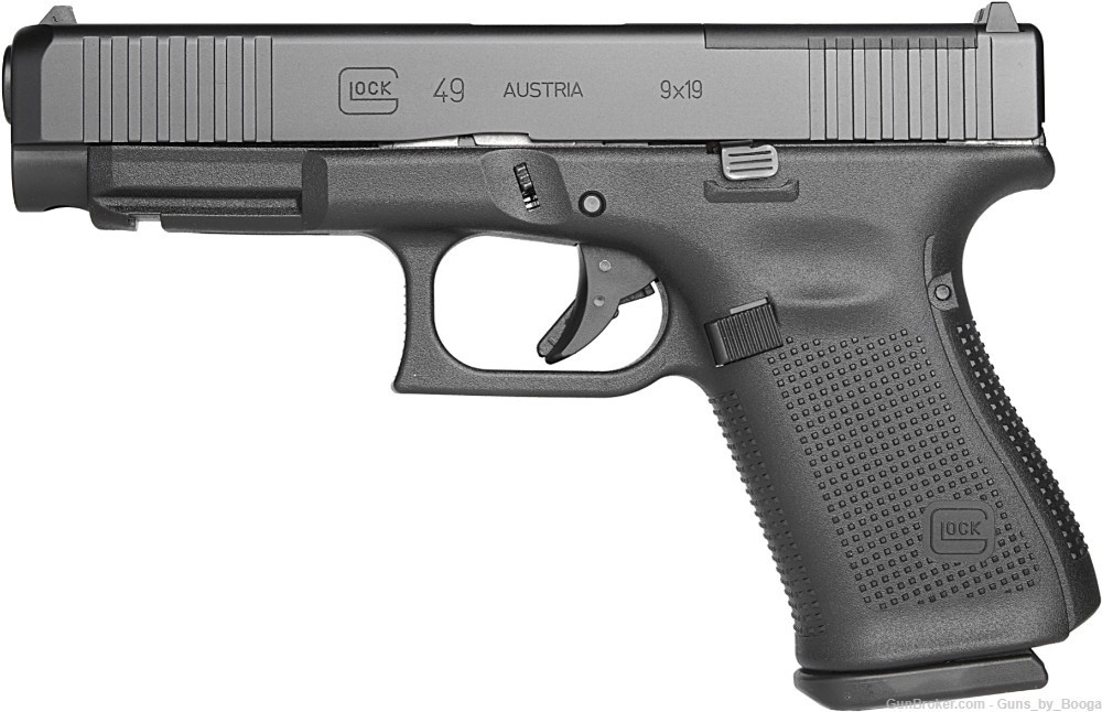 GLOCK G49 G5 9MM 15+1 4.49" MOS FS 3-15RD MAGS | FRONT SERRATIONS-img-0