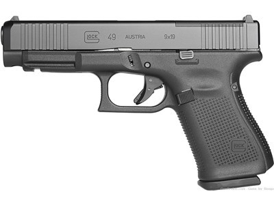 GLOCK G49 G5 9MM 15+1 4.49" MOS FS 3-15RD MAGS | FRONT SERRATIONS