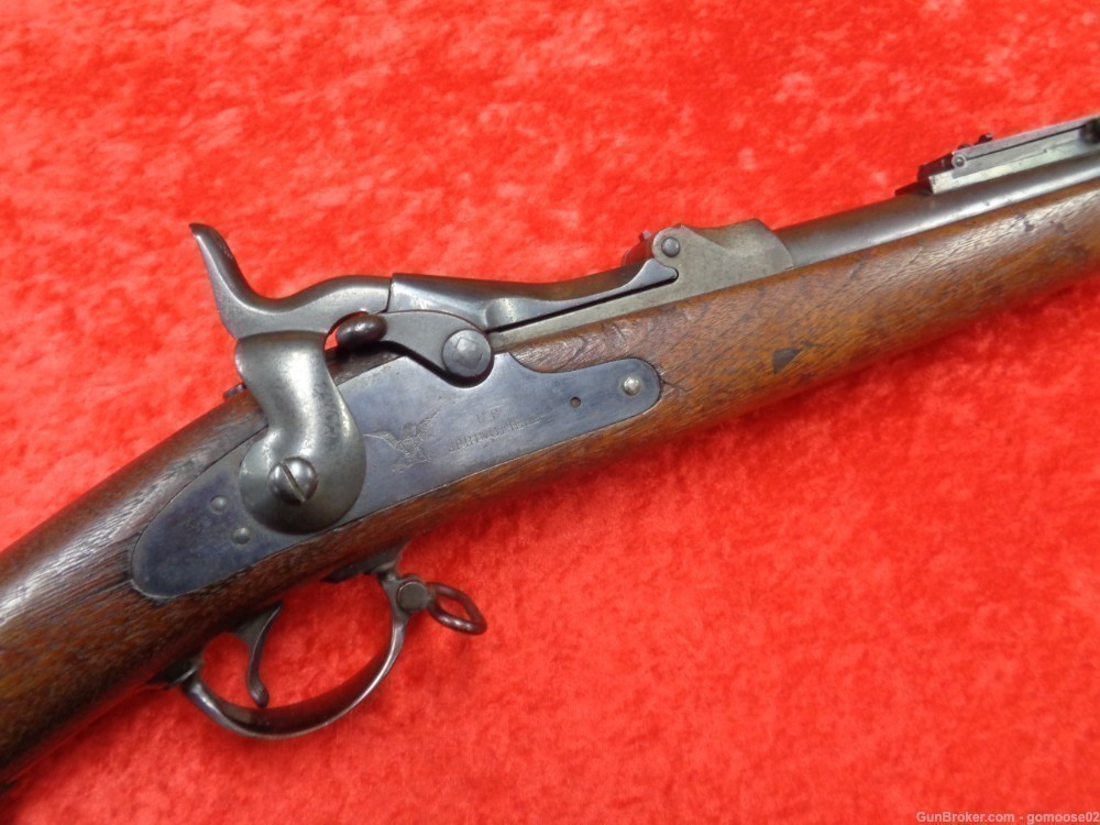 1890 US Springfield Model 1873 45/70 Govt Trapdoor Rifle ANTIQUE WE TRADE!-img-38