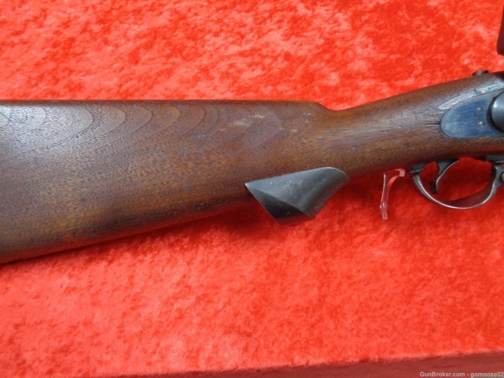 1890 US Springfield Model 1873 45/70 Govt Trapdoor Rifle ANTIQUE WE TRADE!-img-2